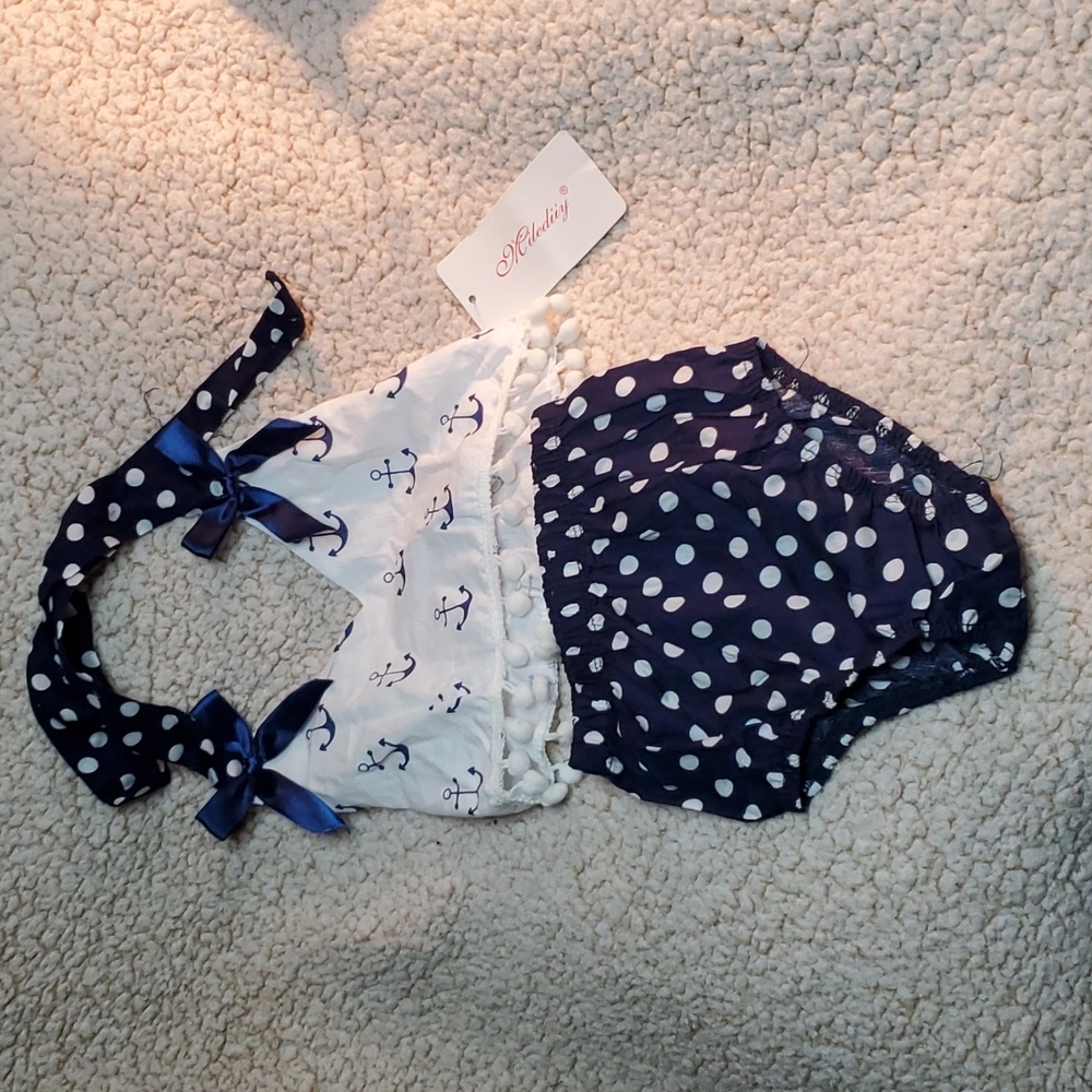 Two piece toddler summer/ warm weather set.